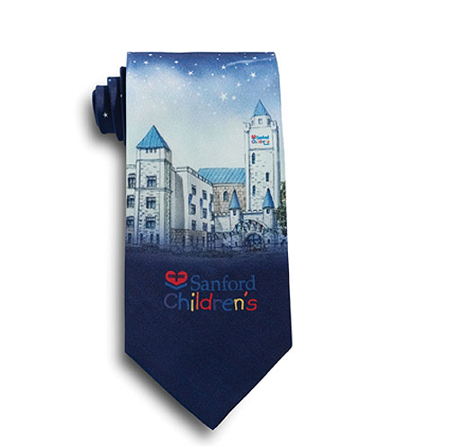 Four Color Process Custom Silk Tie 2