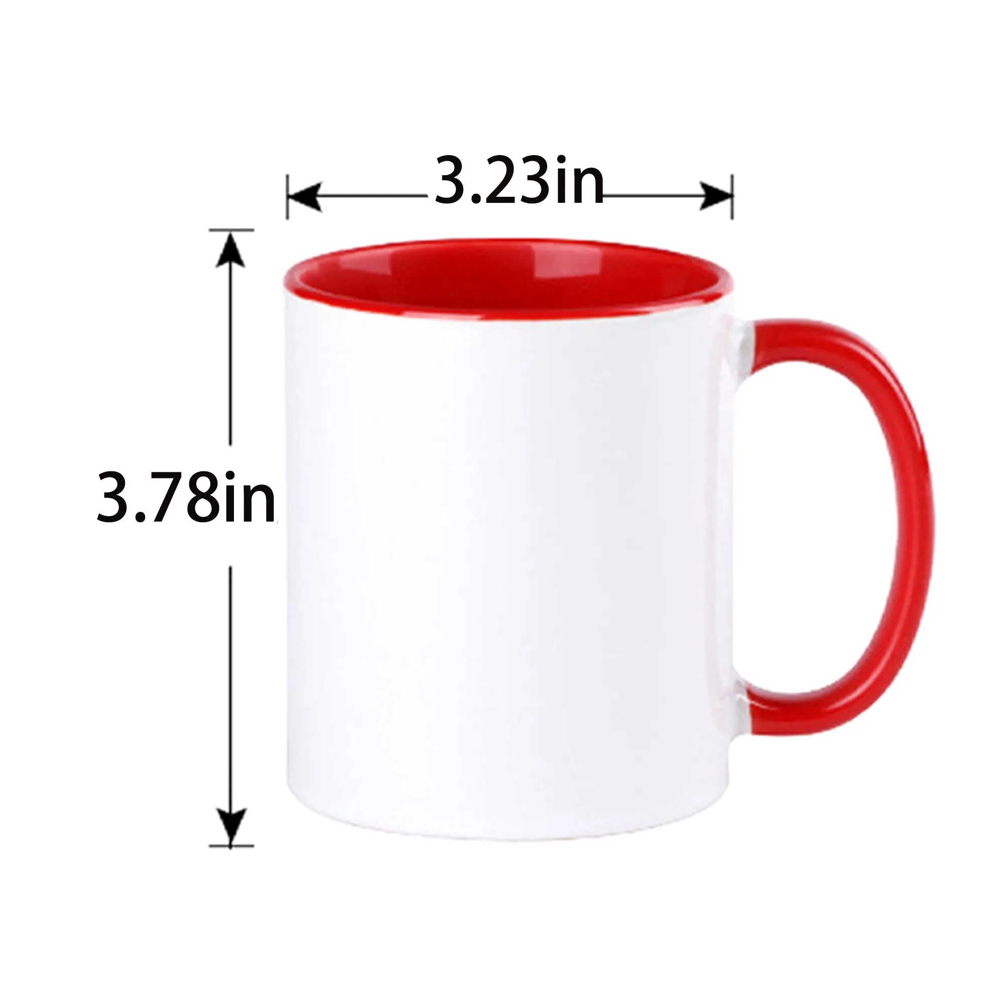 Dual-Color Ceramic Mug 4