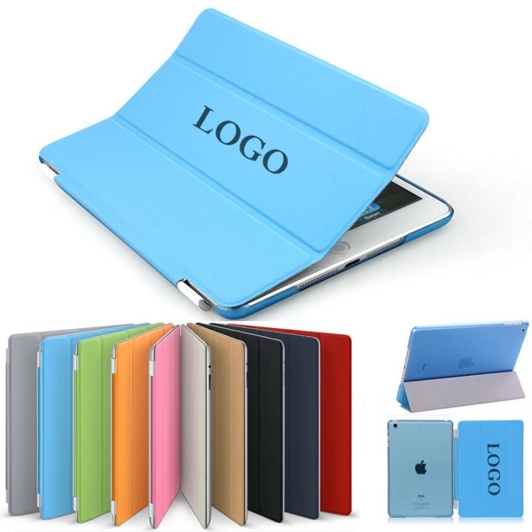 Slim Smart Magnetic Tri-Fold Sleep Wake Stand Cover/Case 1