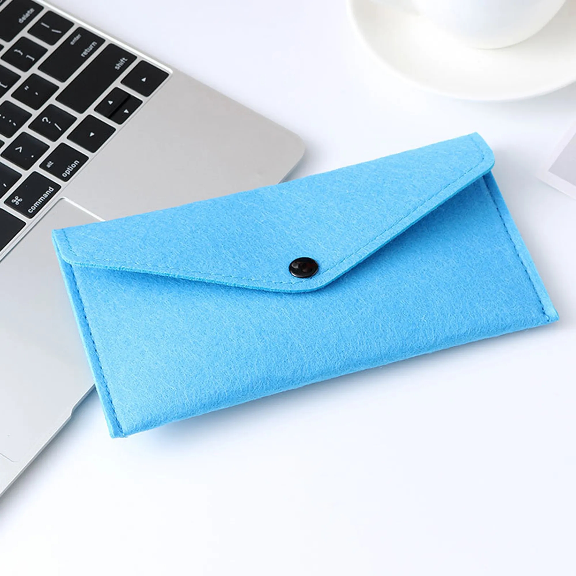 Custom Logo Felt Phone Wallet 5