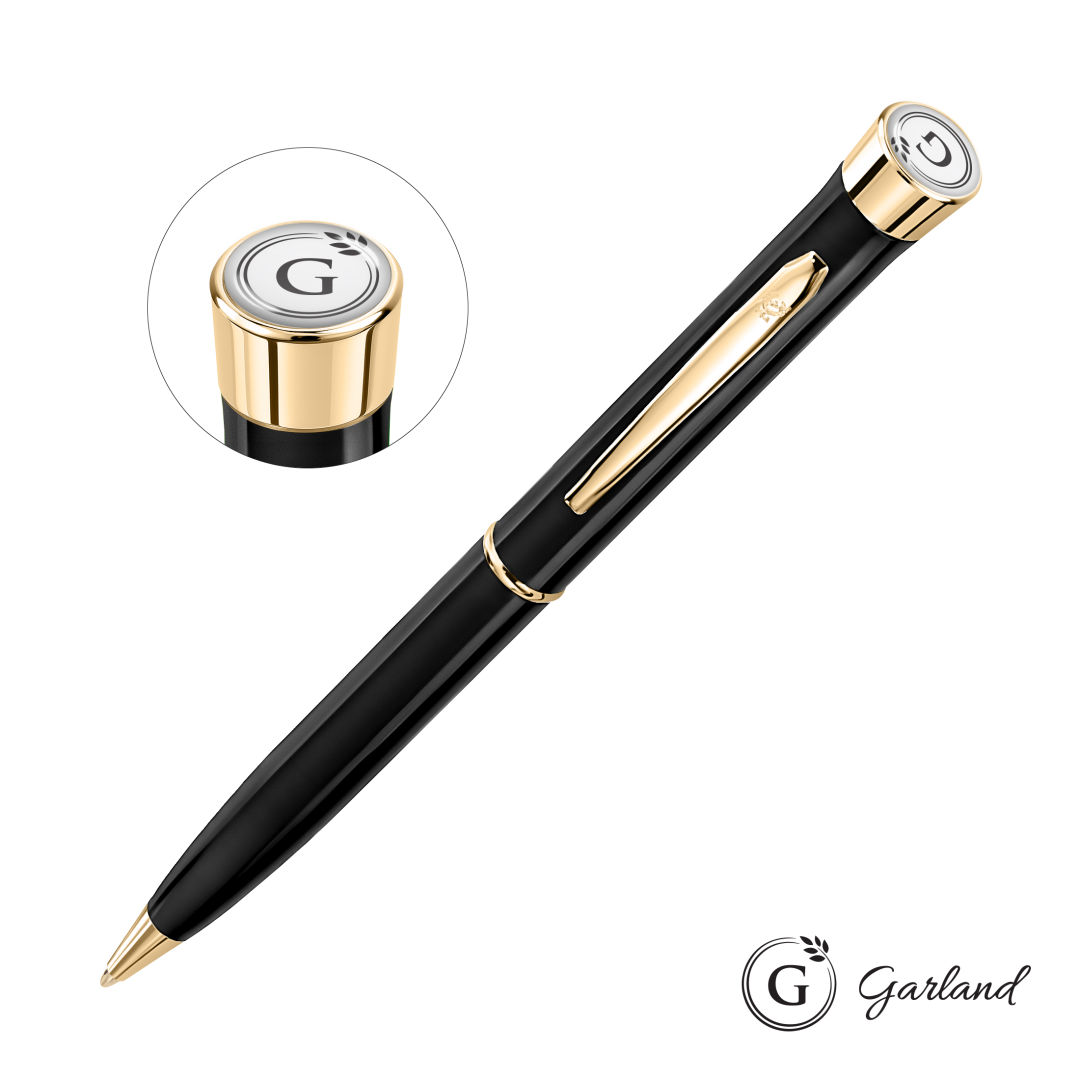 Garland® Patriot Ballpoint Twist Pen - Gold Accent 4