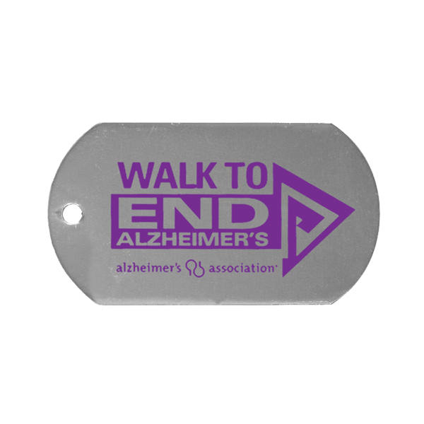 Metal Dog Tag with 23 1/2" Ball Chain 11