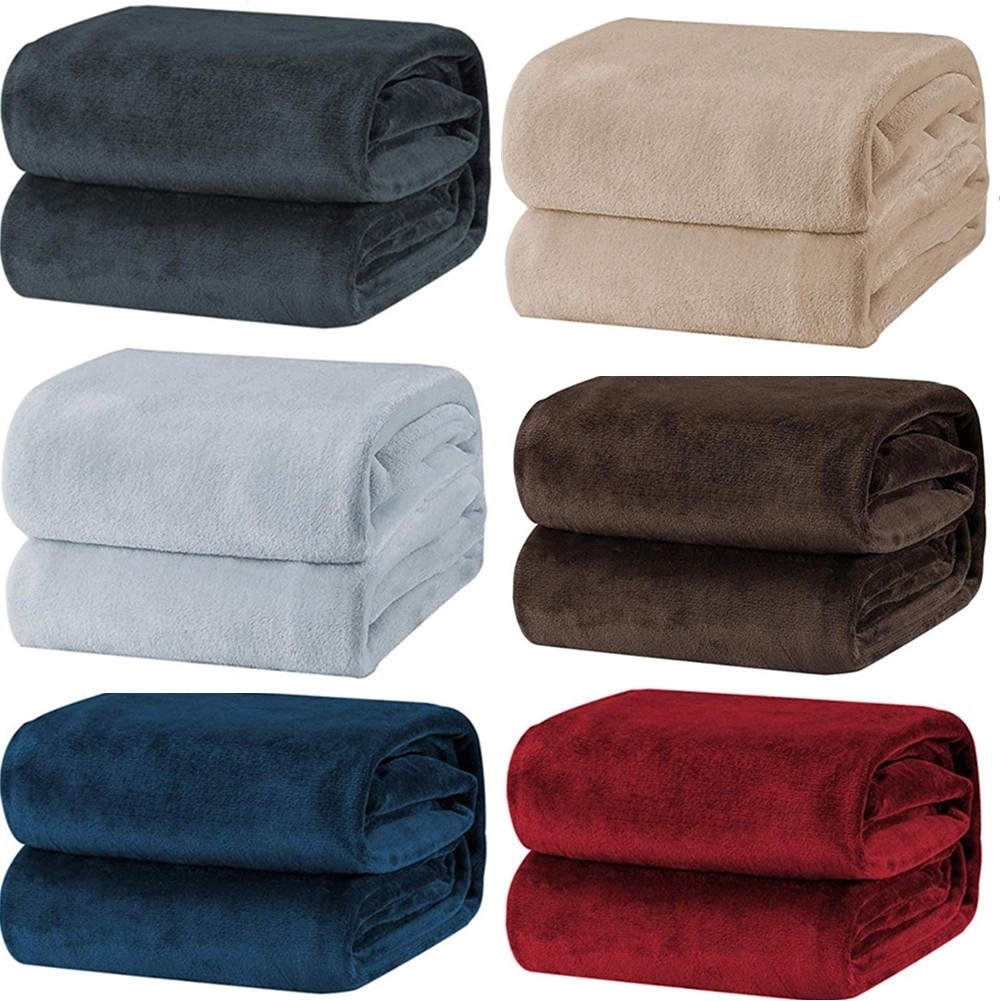 Flannel Fleece Microfiber Throw Blanket 2