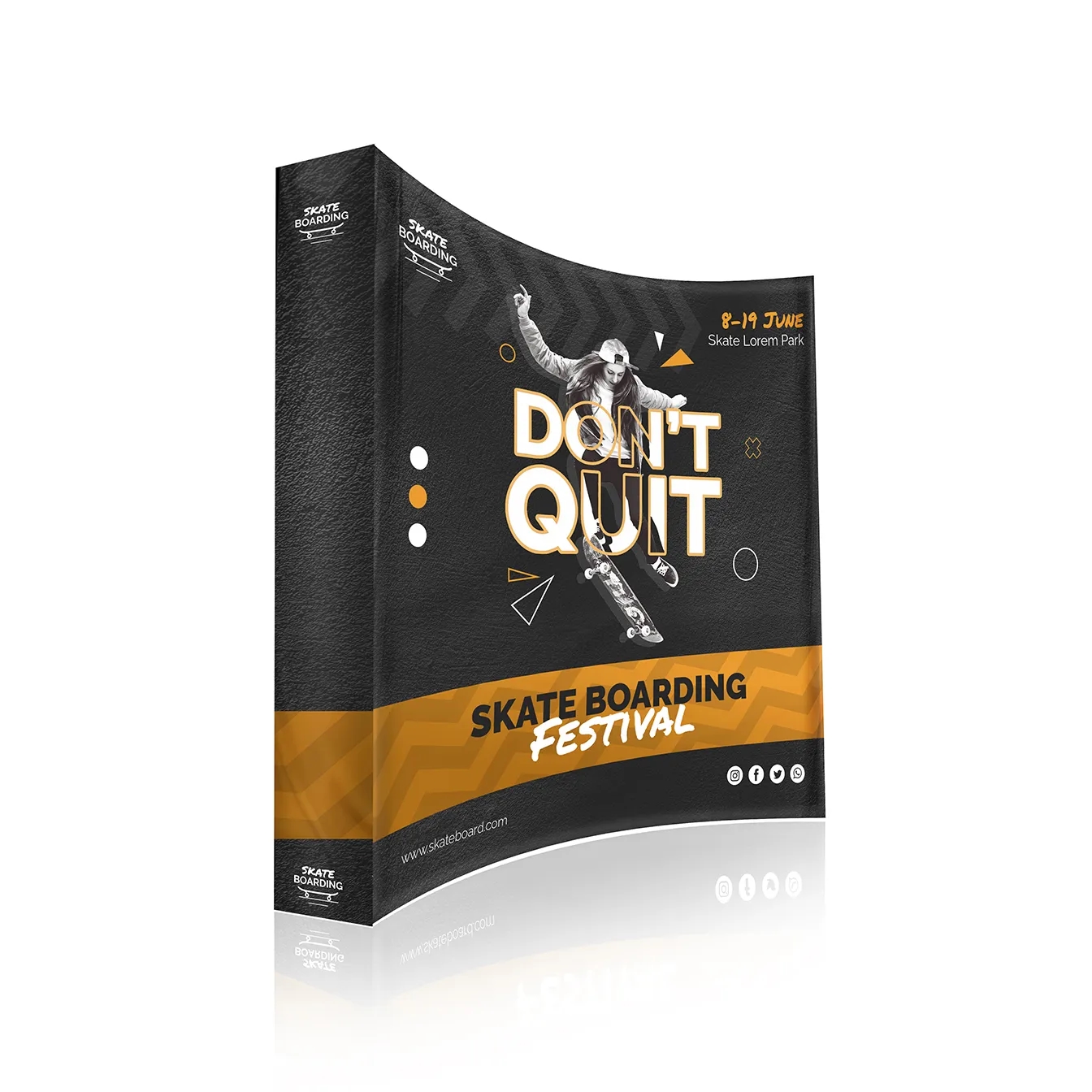 Curved HassleFree(TM) Backdrop Display 2