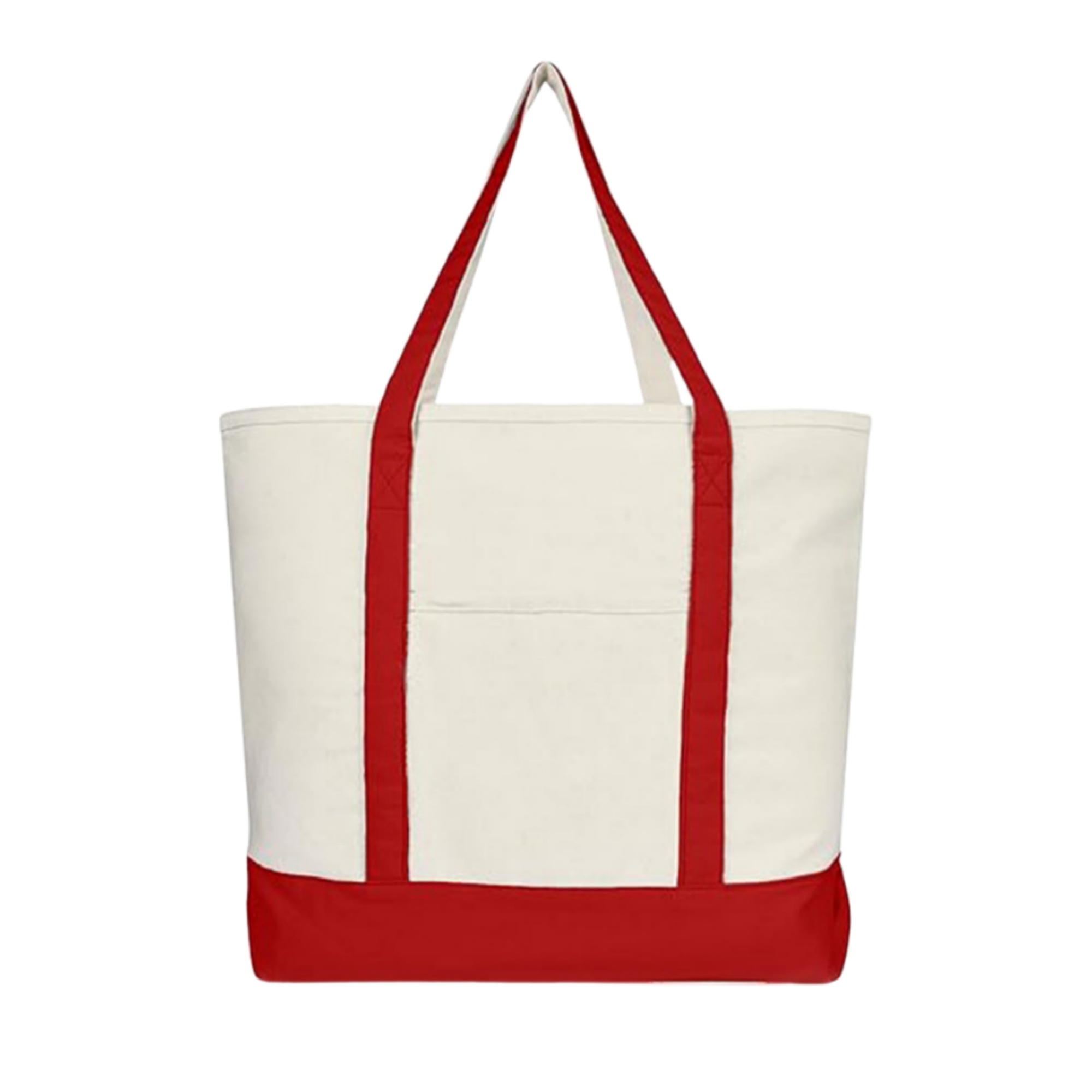 Reusable Canvas Tote Bag with Front Pocket 5