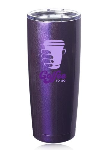 20 oz. Iridescent Pipette Stainless Steel Tumblers 13