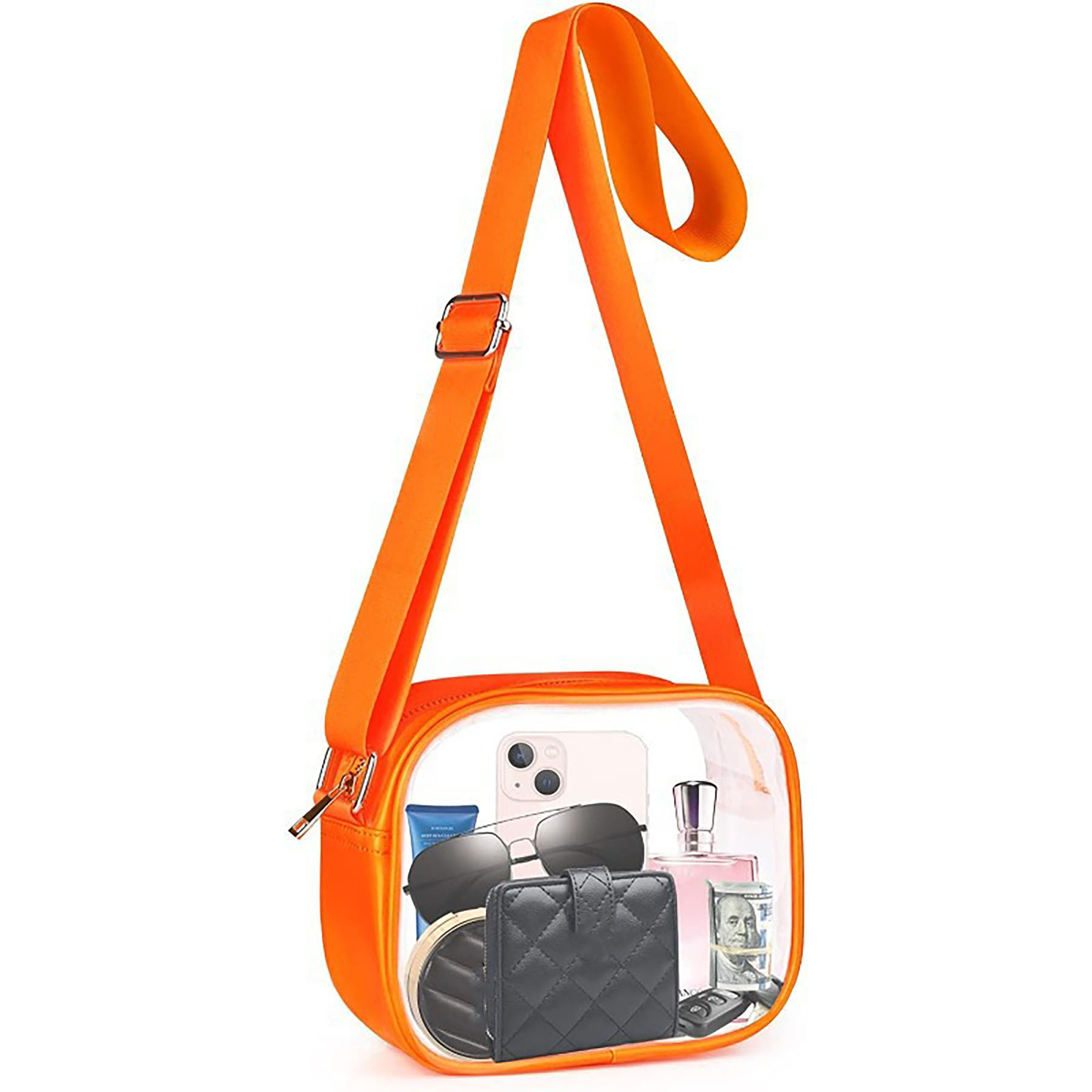 Clear PVC Crossbody Bag 3