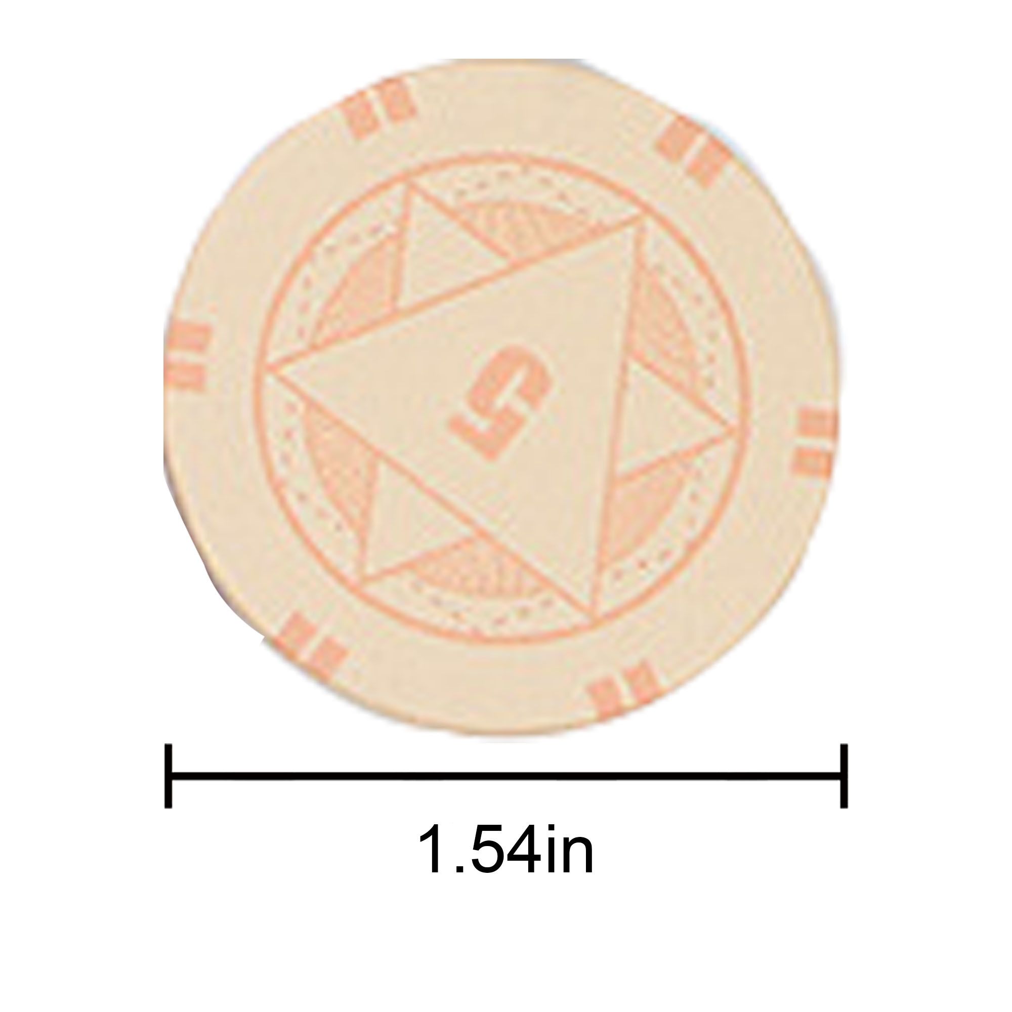 MOQ 100 pcs Casino Style Chips 3