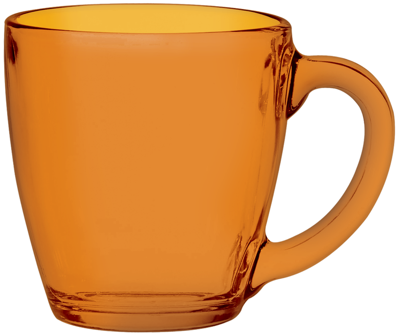 16 oz. Glass Bistro Coffee Mug 35