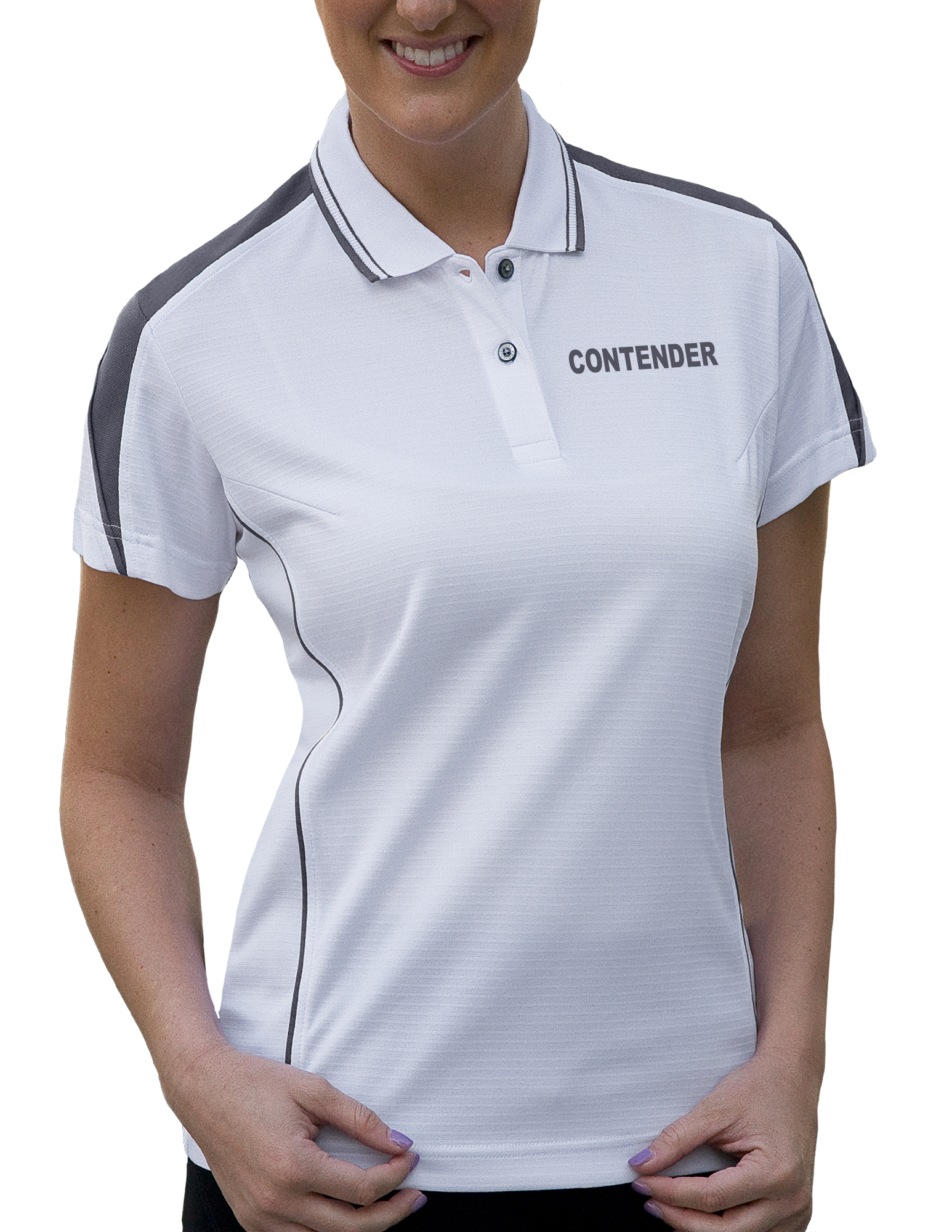 Ladies' Contender Ottoman Polo Shirt 3