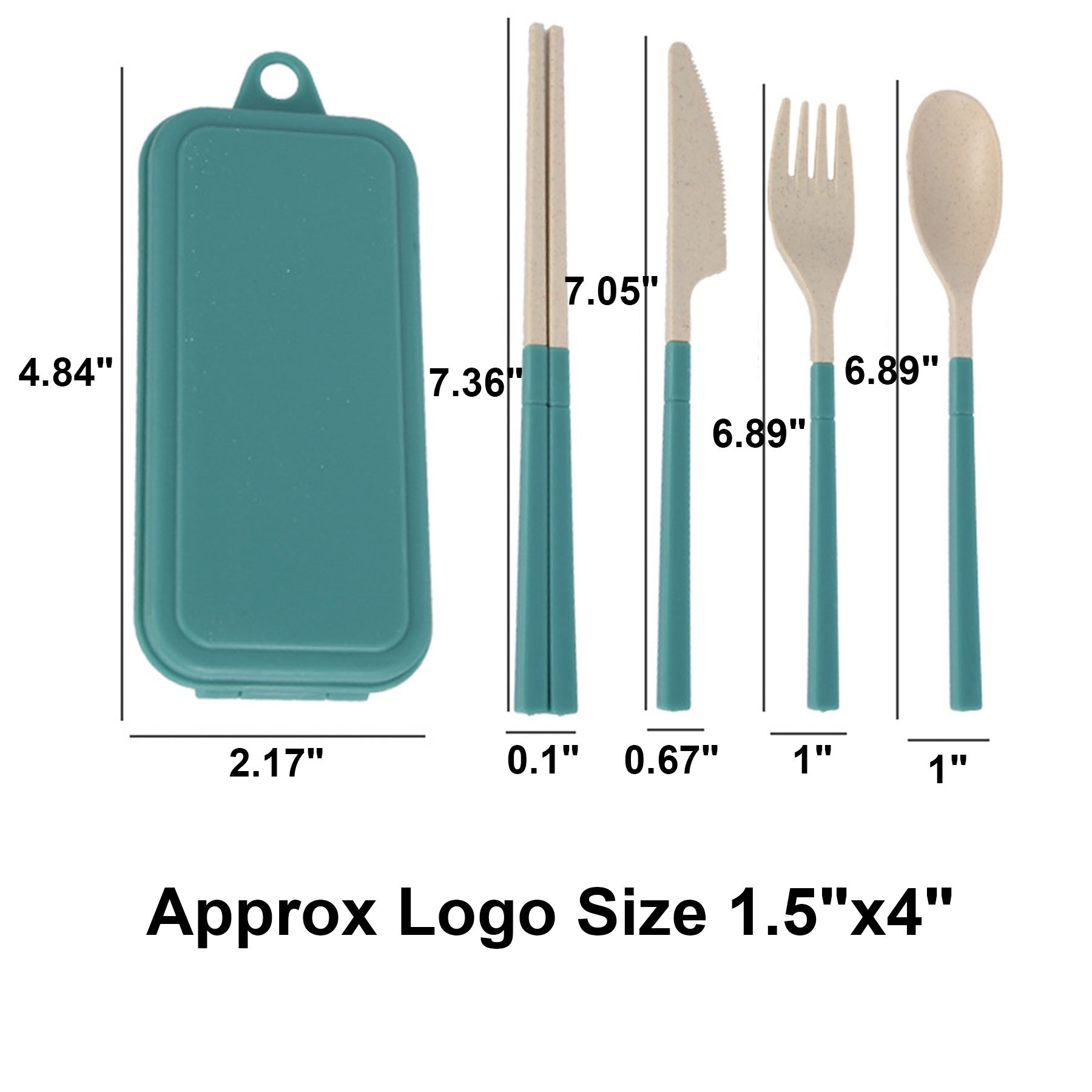Durable Wheat Straw Cutlery 2