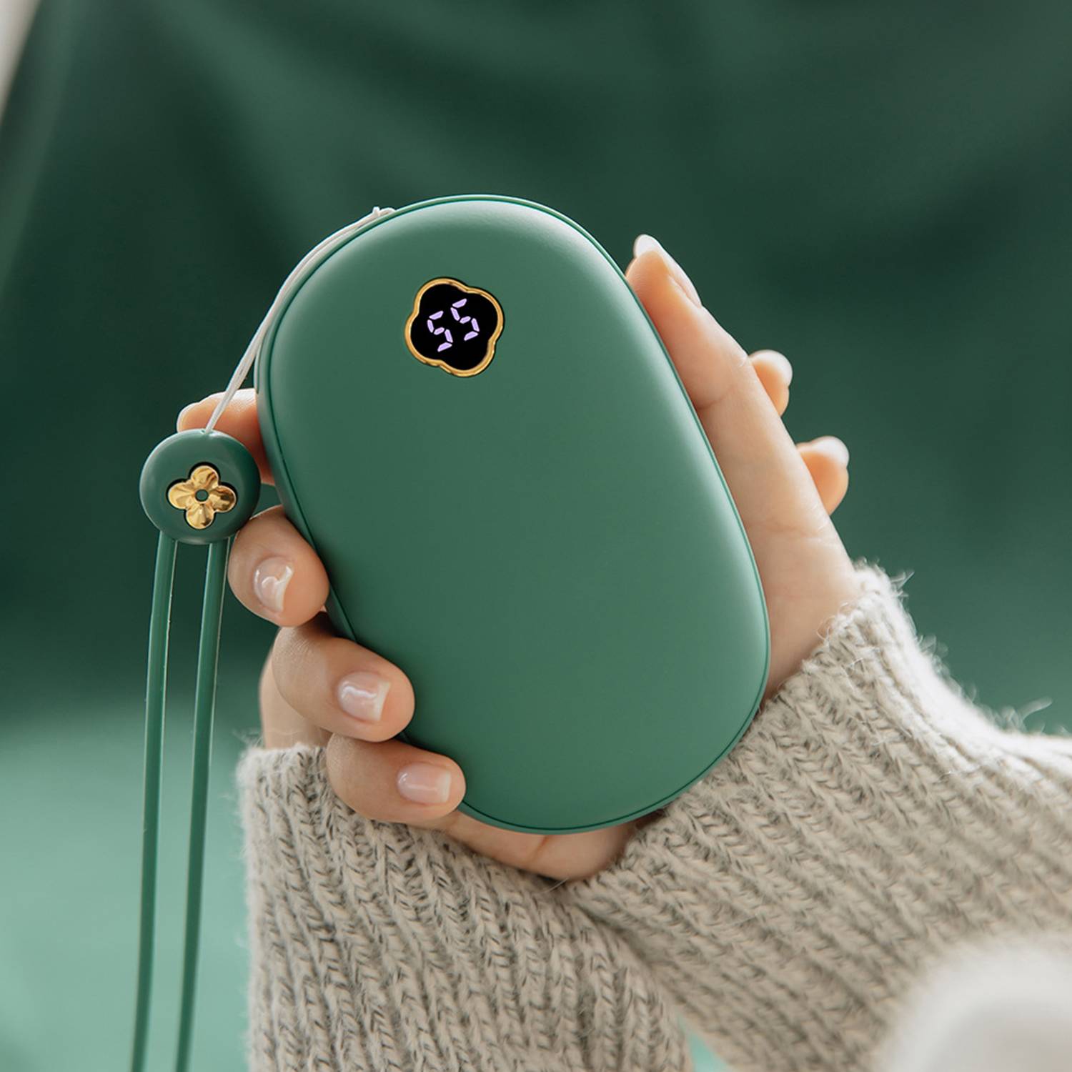 2 In 1 Digital Display Hand Warmer w/ Power Bank 8