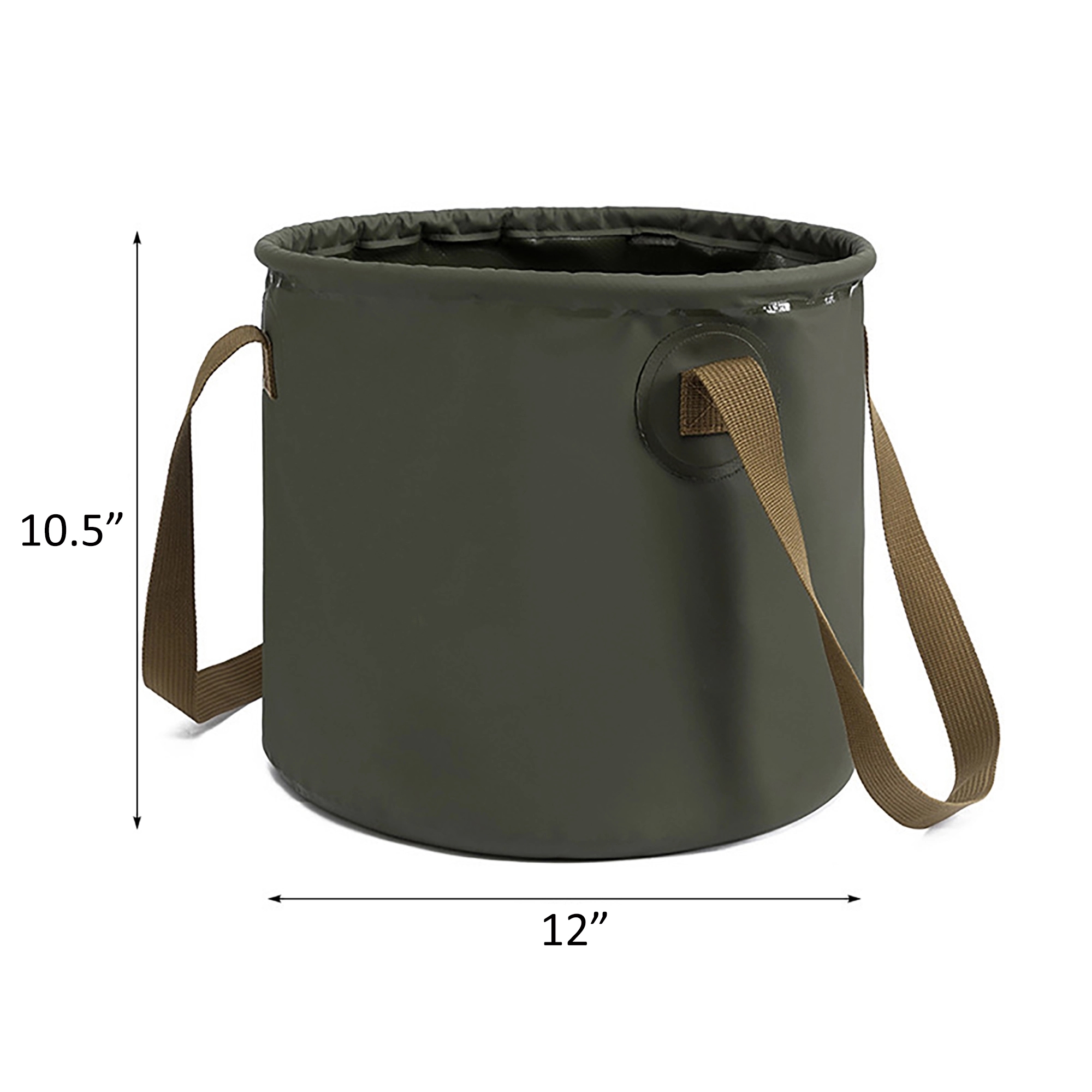 MOQ 50pcs 20L Outdoor Travel PVC Folding Bucket 3