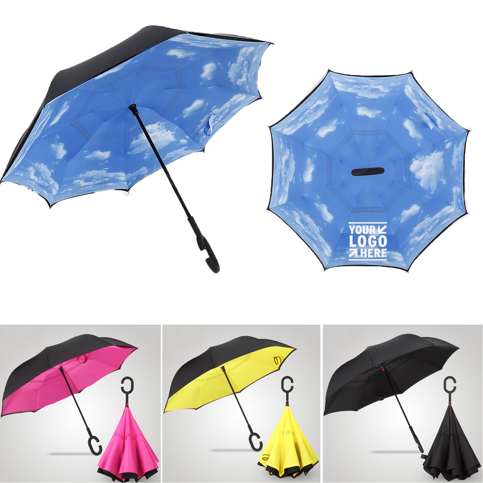 InBrella Reverse Close Umbrella 1