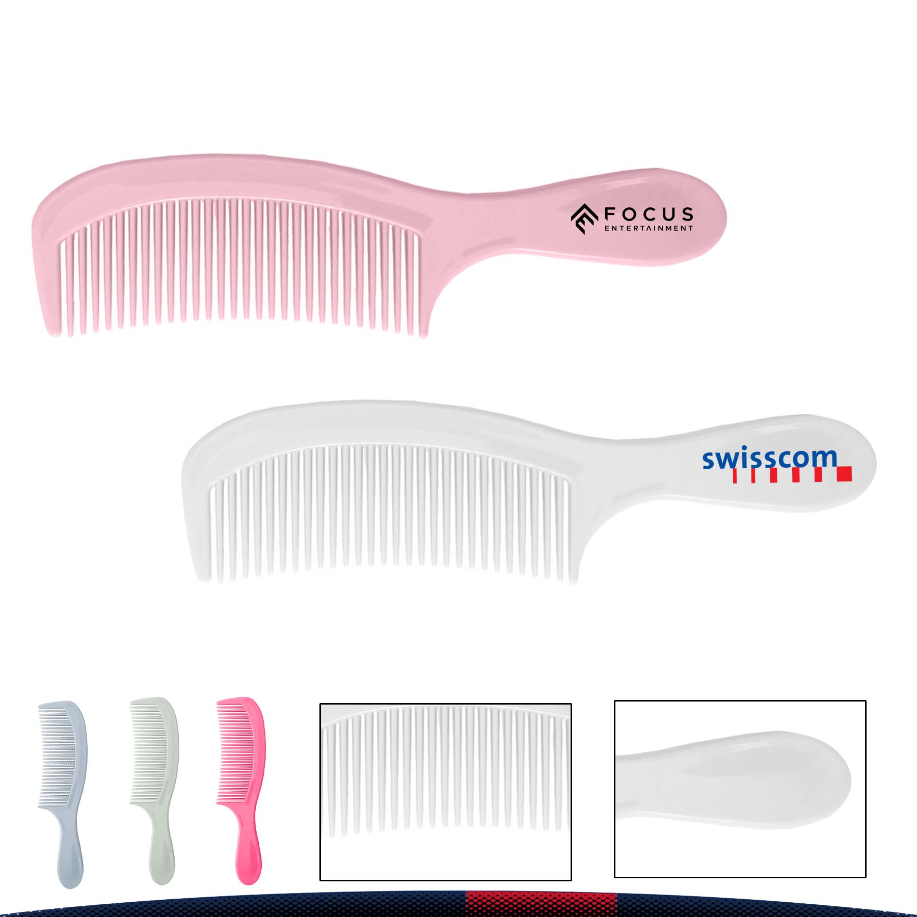 Plastic Hair Comb 6