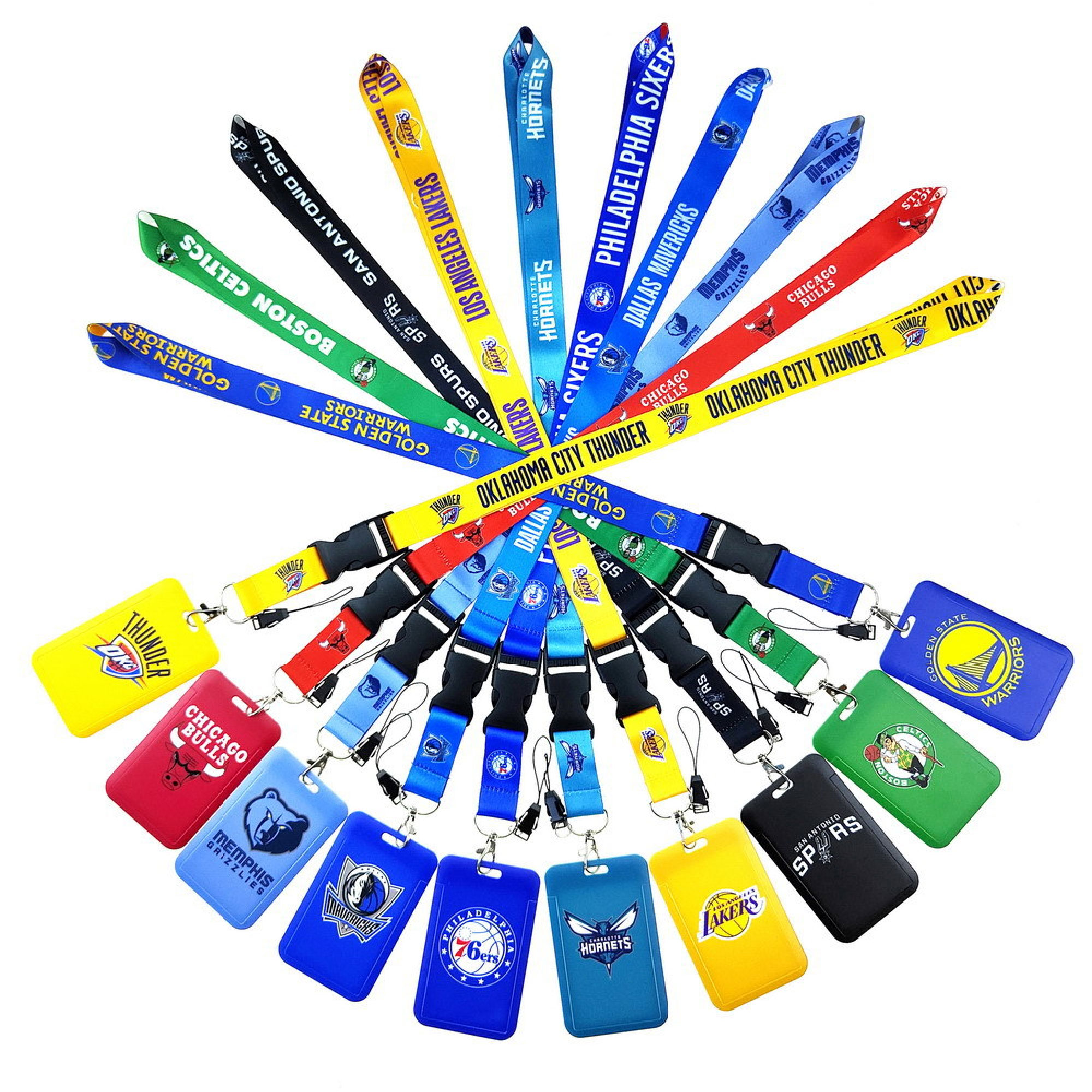 Full Color Vertical Version With Hanging Rope Work Permit Card Holder 2