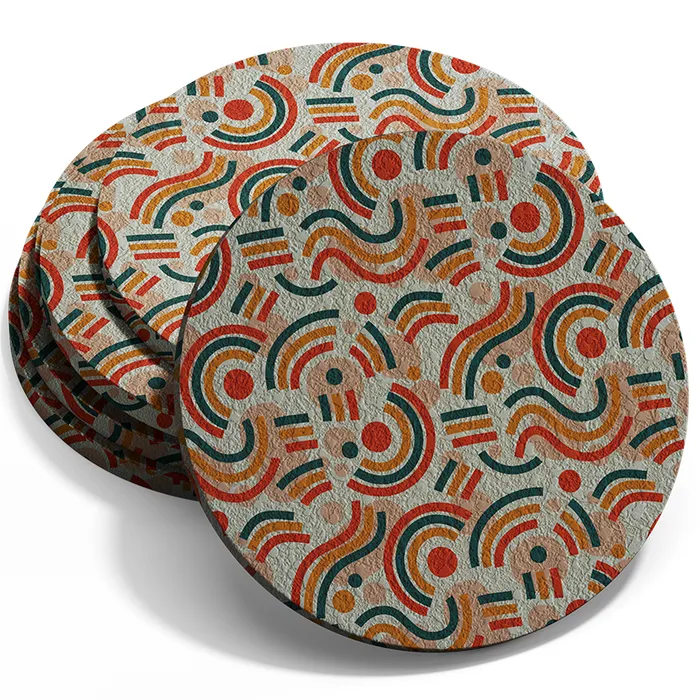 Hard Diatom Mud Coasters 2