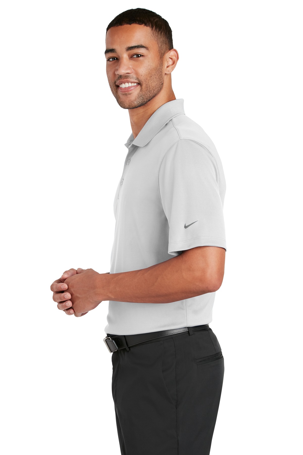 Nike Dri-FIT Classic Fit Players Polo with Flat Knit Collar. 838956 7