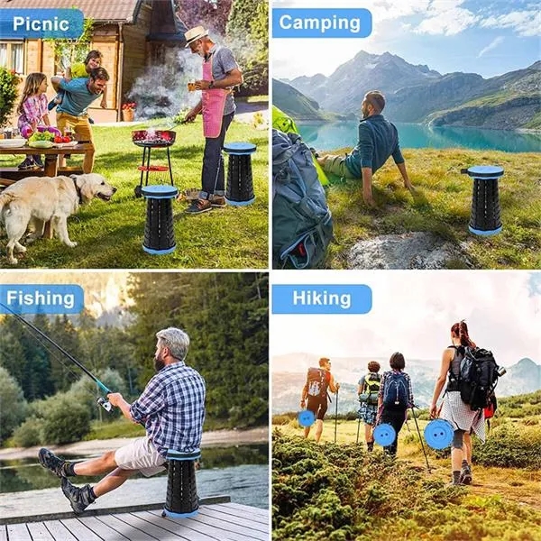 Portable Collapsible Retractable Stool for Camping 4