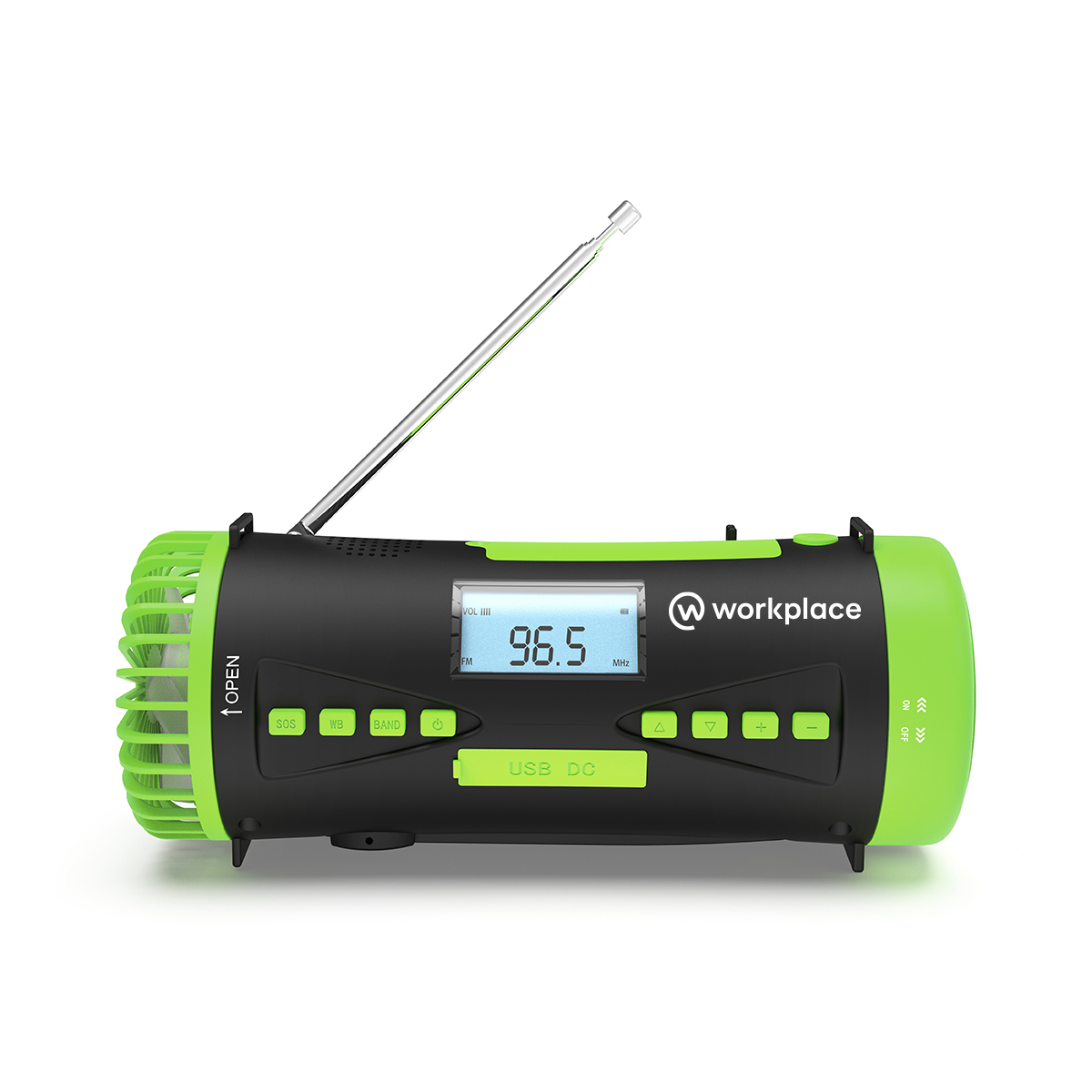 ResQ Emergency Hand Crank Weather Radio – AM/FM/NOAA, Camping Fan & 4000mAh Power Bank 20