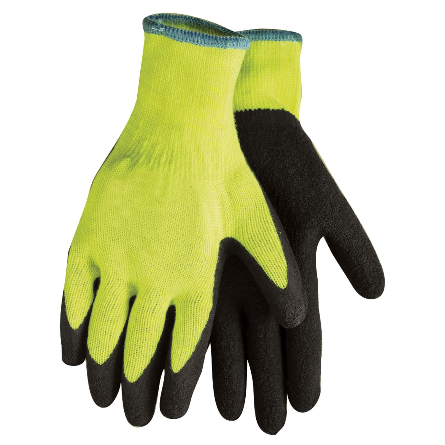 Hi-Vis Palm Dipped Gloves 2