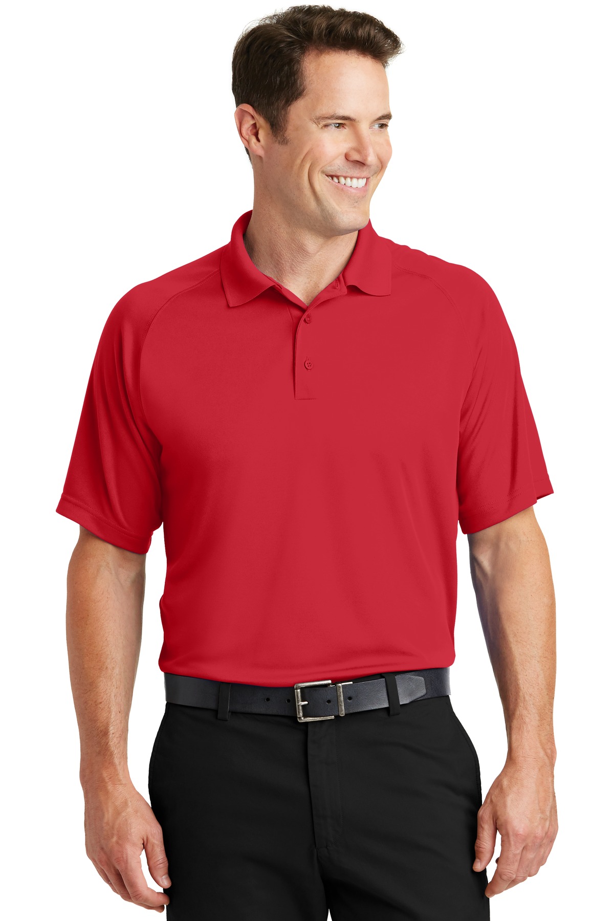 Sport-Tek Dry Zone Raglan Polo. T475 7