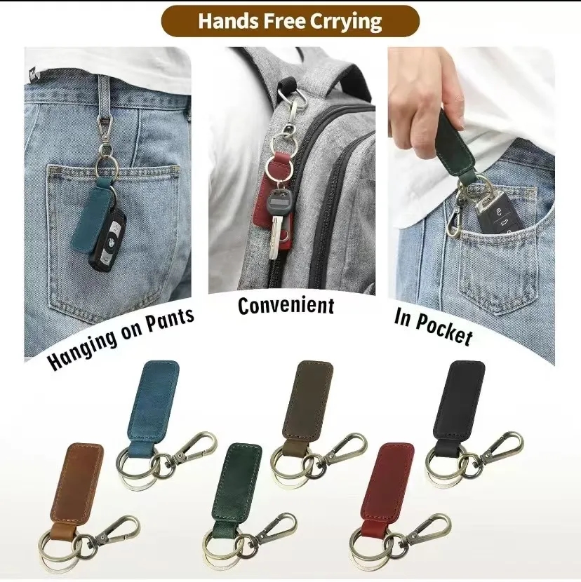 PU leather keychain 4
