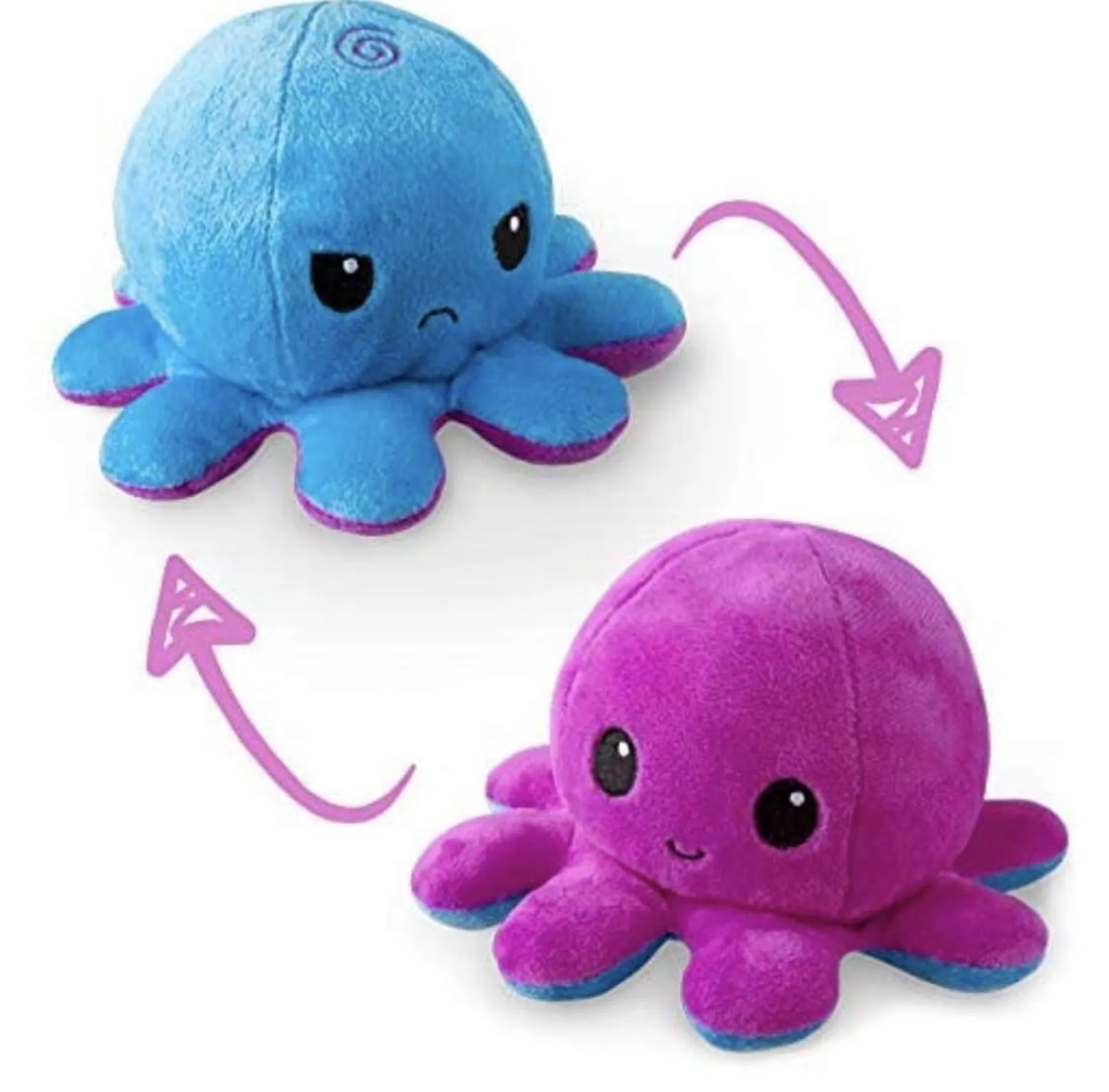 Cute Double-Sided Flipped Octopus Plush Toy 16