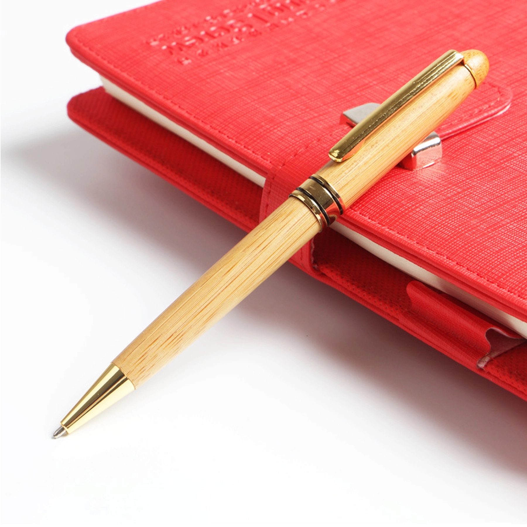 Bamboo Case w/Pen Gift Set 3