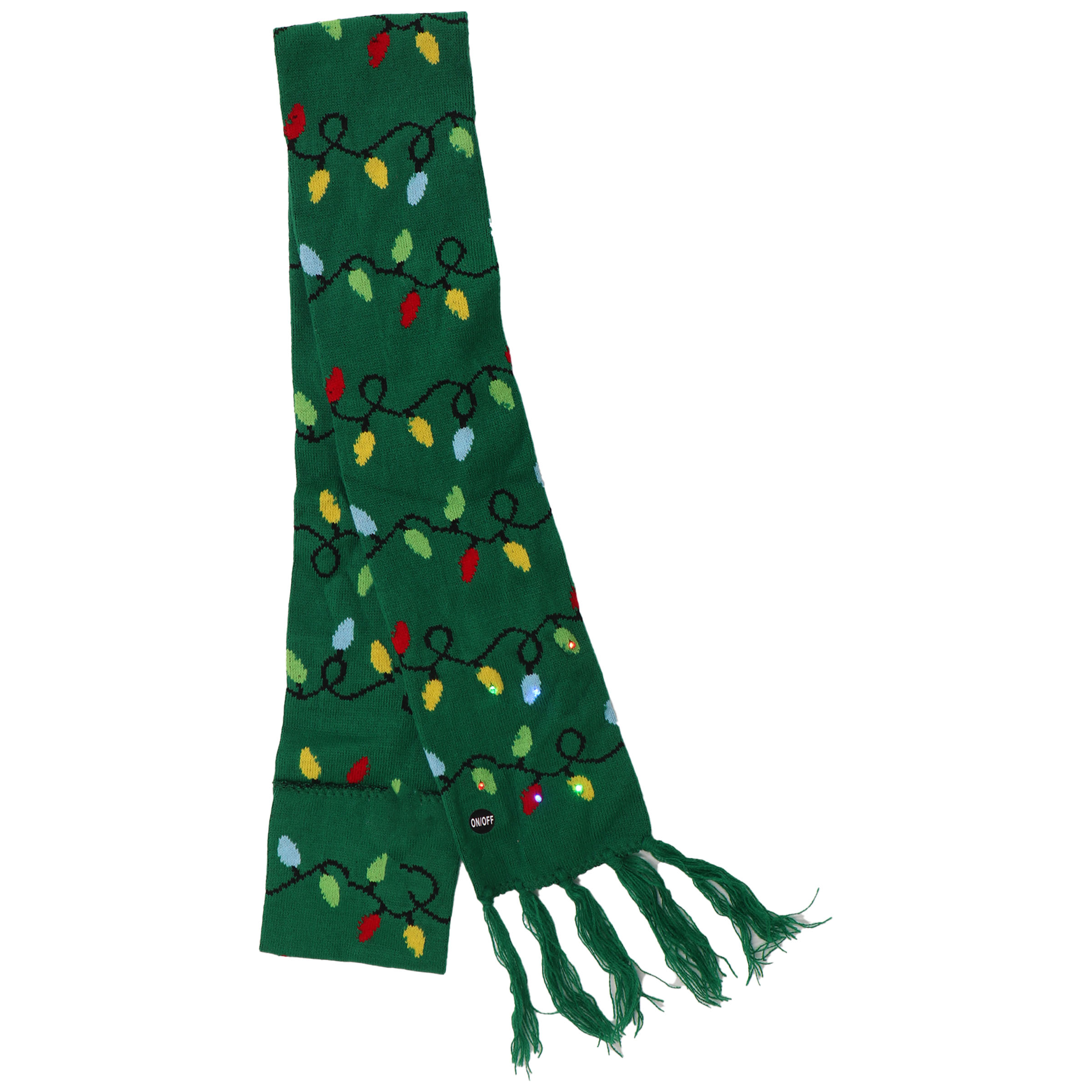 Christmas Scarf With Lights 2