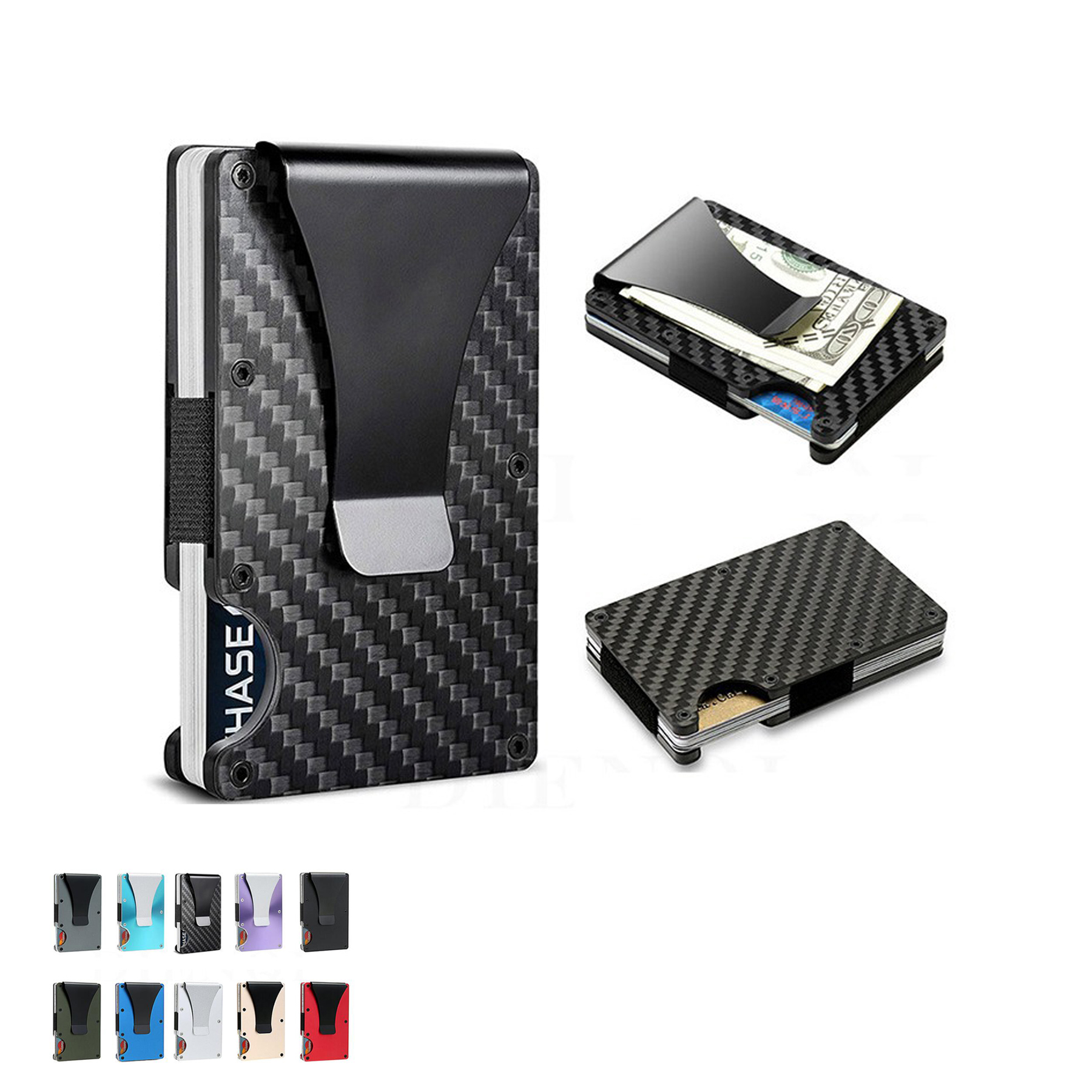 Stainless Steel Slim Money Clip Wallet 2