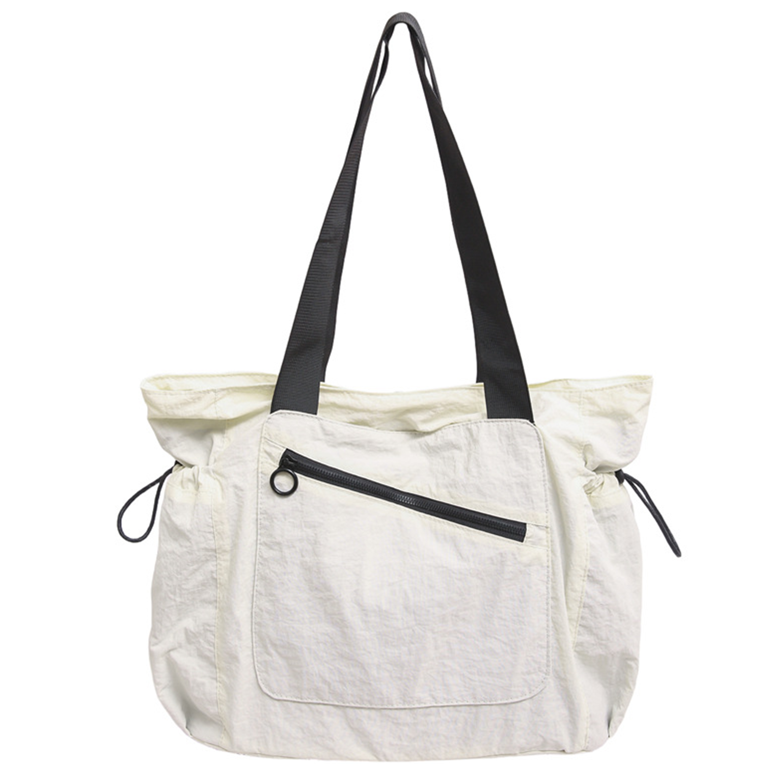 Large Capacity Nylon Shoulder Tote Bag, custom tote bag with logo imprint 1