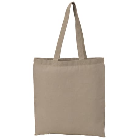 Recycled 5oz Cotton Twill Tote, custom tote bag with logo imprint 25