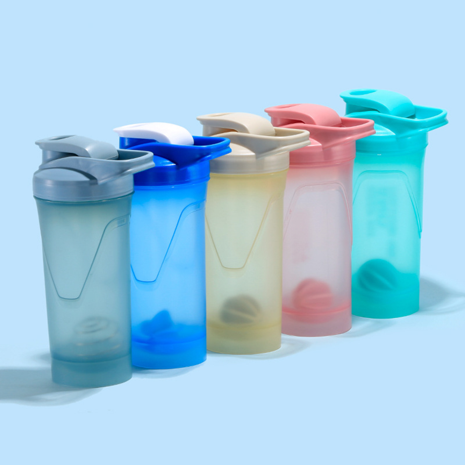 24Oz Sports Protein Shaker Bottle 4