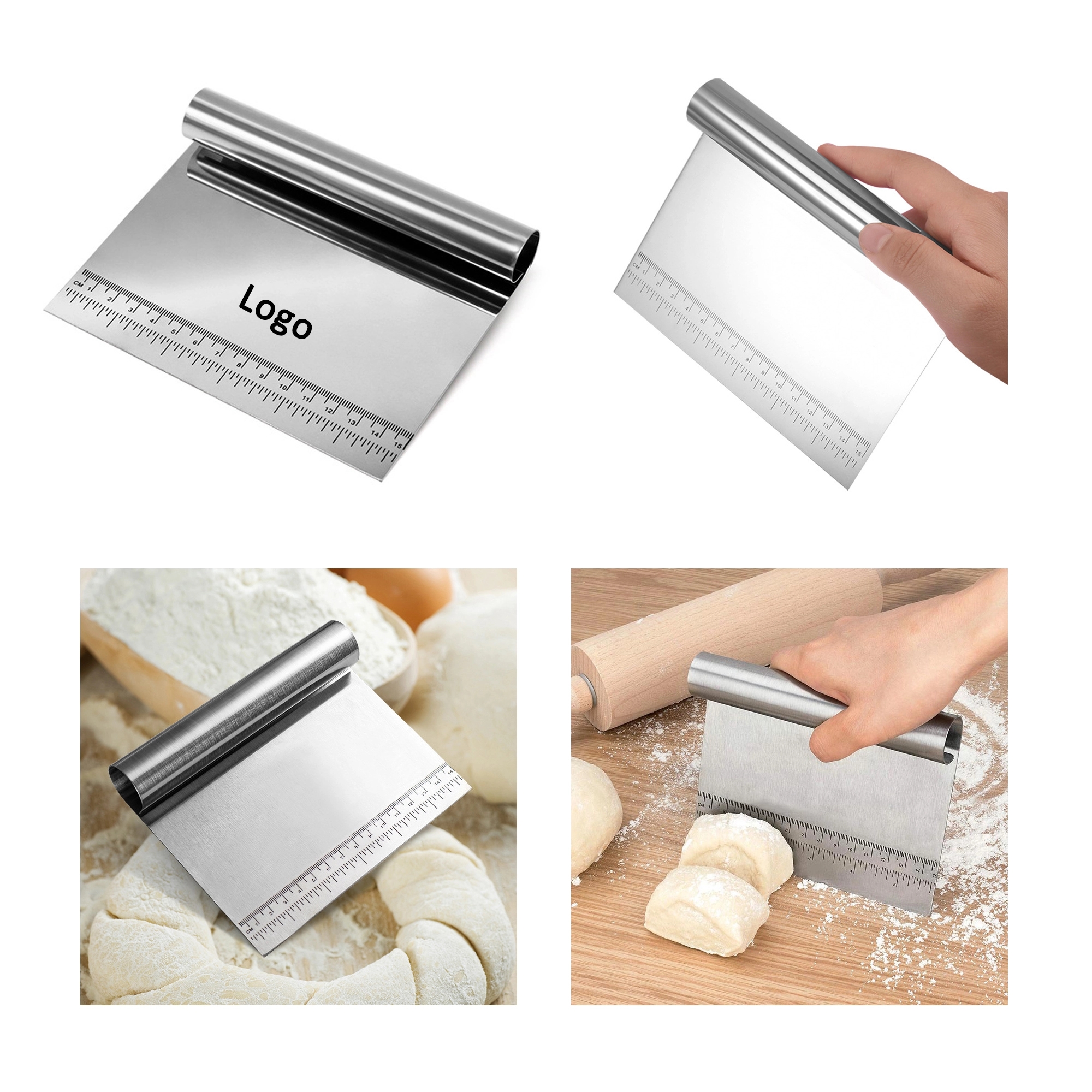 Pastry Bread Separator Scale Knife 2