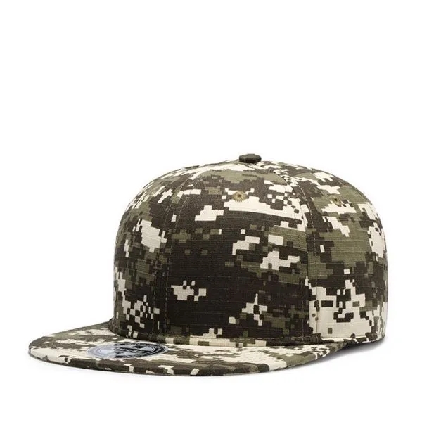 Digital Camo Snapback Hat 6