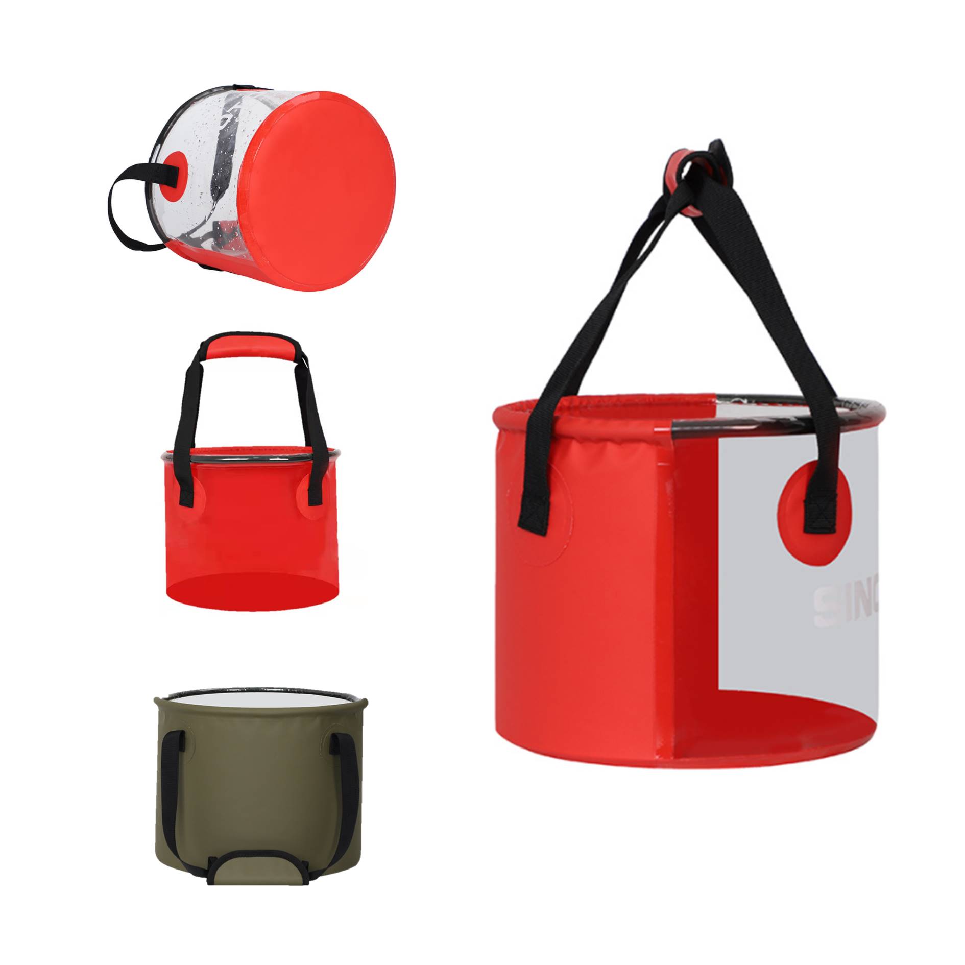 Outdoor Folding Fishing Bucket Bag 1