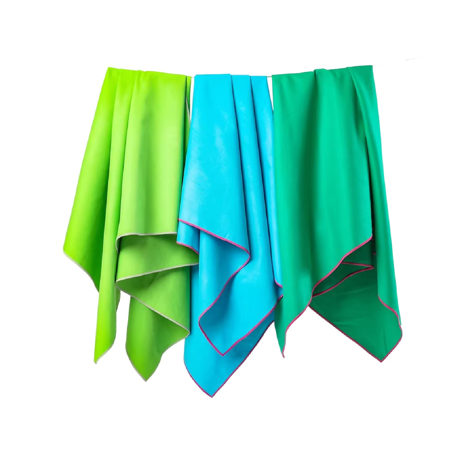 Solid Color Microfiber Beach Towel 5