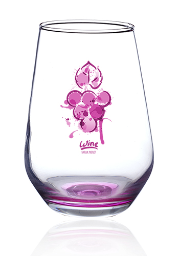 16 oz. Vaso Silicia Stemless Wine Glasses 10