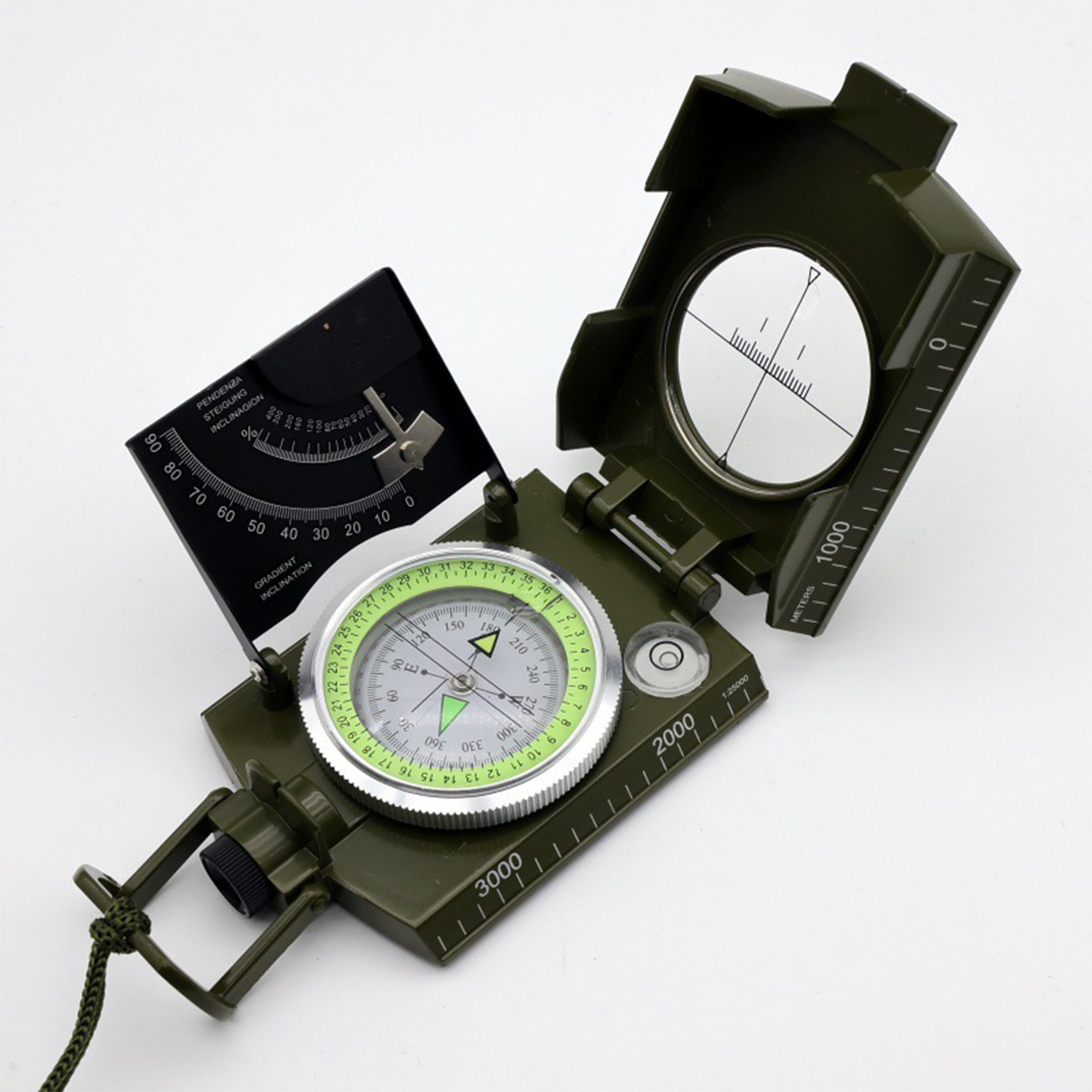 Abs Multi Functional Outdoor Geological Compass 3