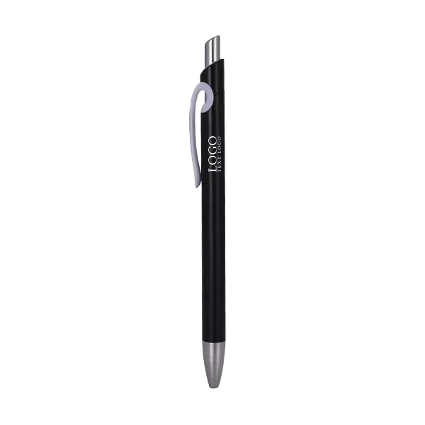 Solid Plastic Ballpoint Click Pen 5