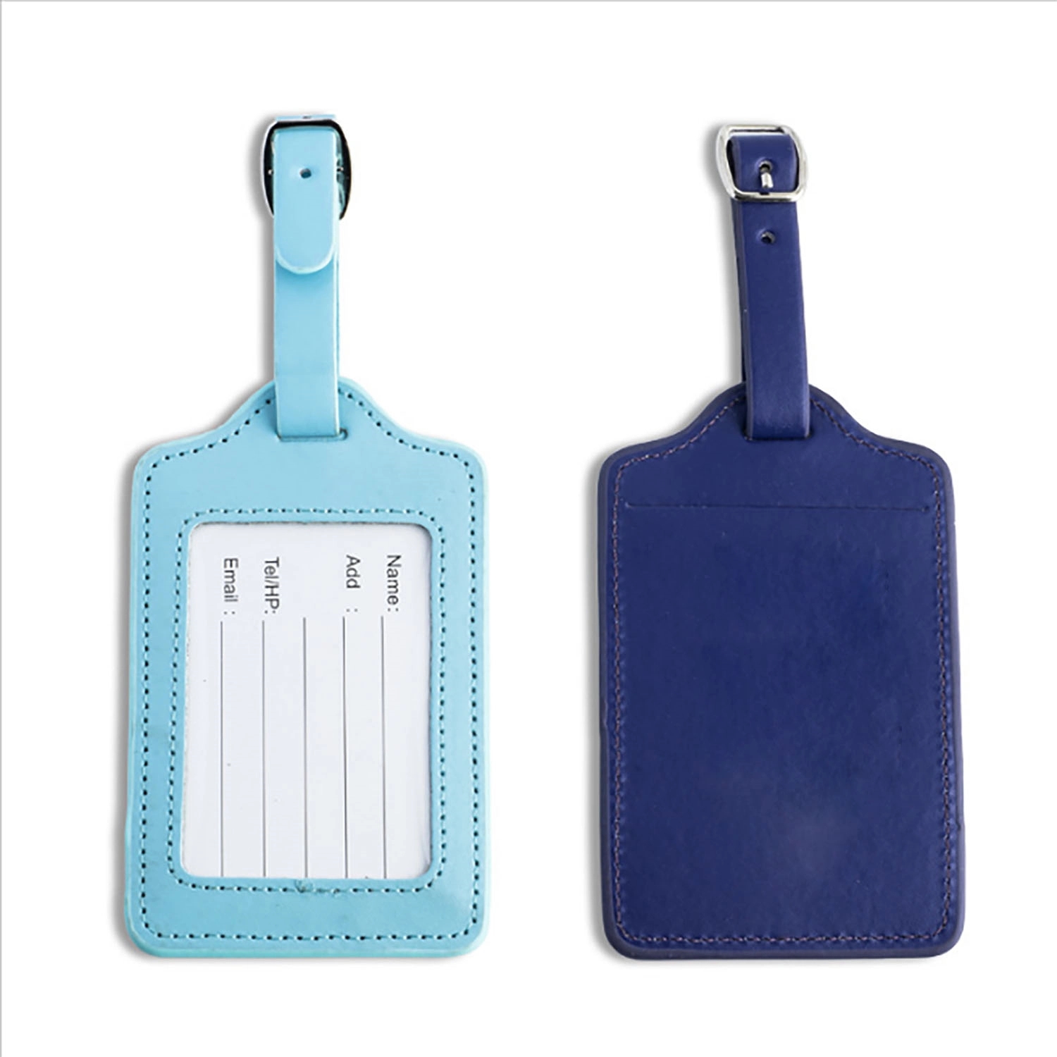 Leather Boarding Luggage Tag 4