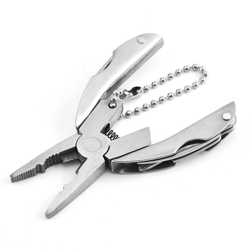 Portable Multi-Tool Folding Pliers with Key Chain 5