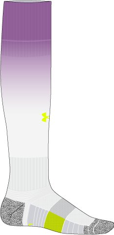 UA Magnetico Unisex Pocket Over-The-Calf Socks, custom athletic wear with logo imprint 4