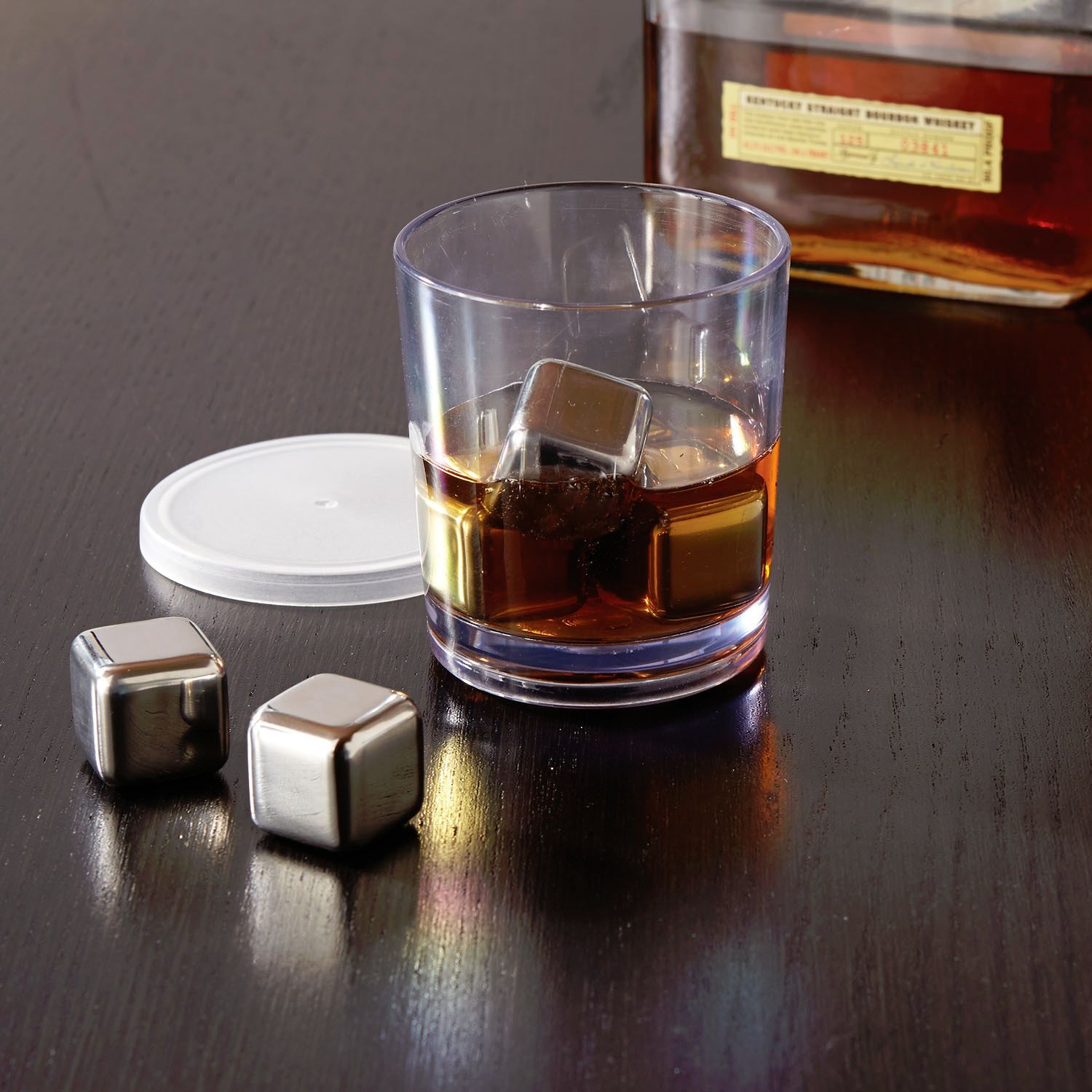 Stainless Steel Ice Cube Cup Set 2