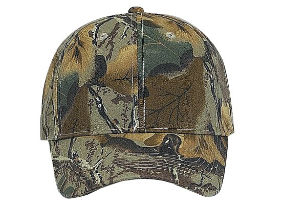 OTTO CAP® Camouflage 6 Panel Low Profile Baseball Cap 12