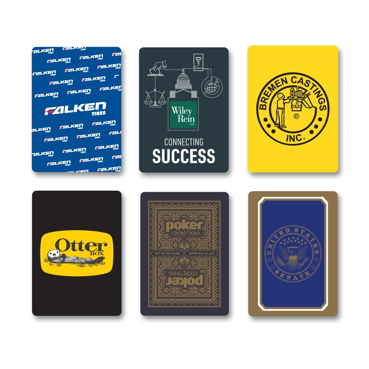 Poker Playing Cards - 2 Color Deck 2