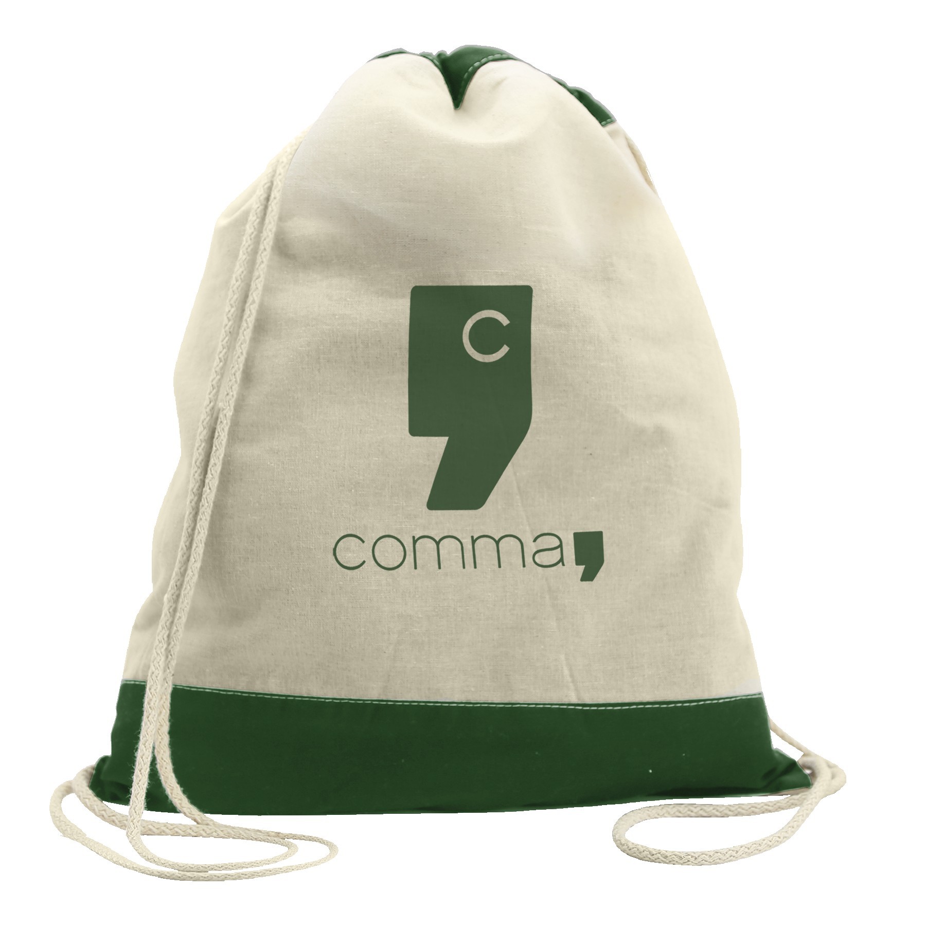 Cotton Drawstring Backpack 2