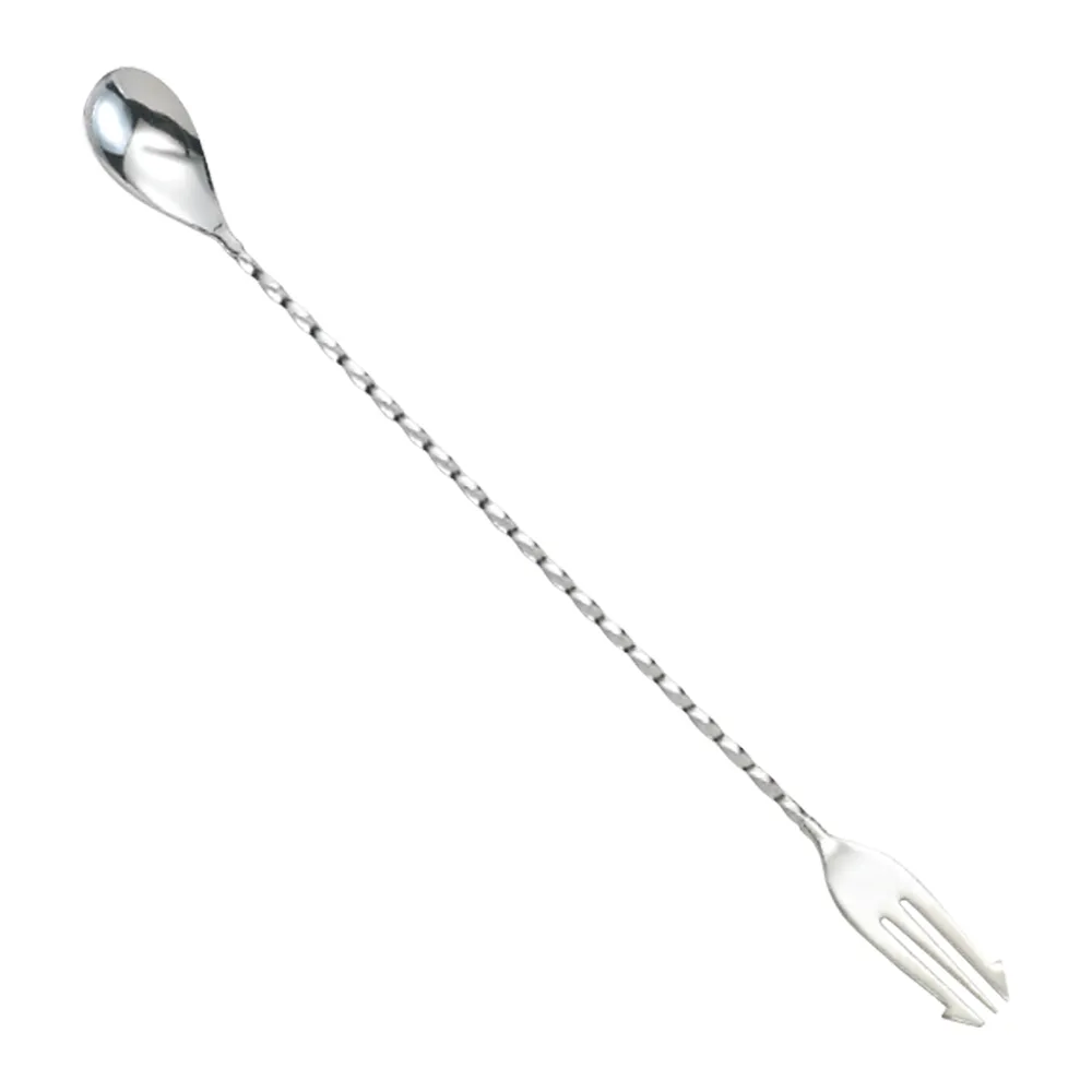 31.5 cm Bar Spoon with Fork End 5
