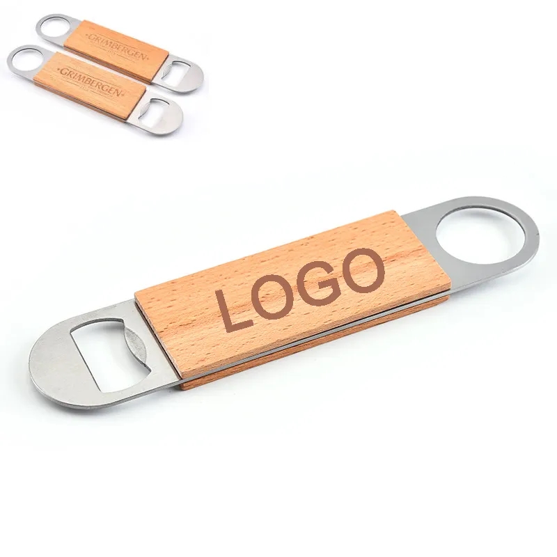 Laser Etched Wooden Bottle Opener 4